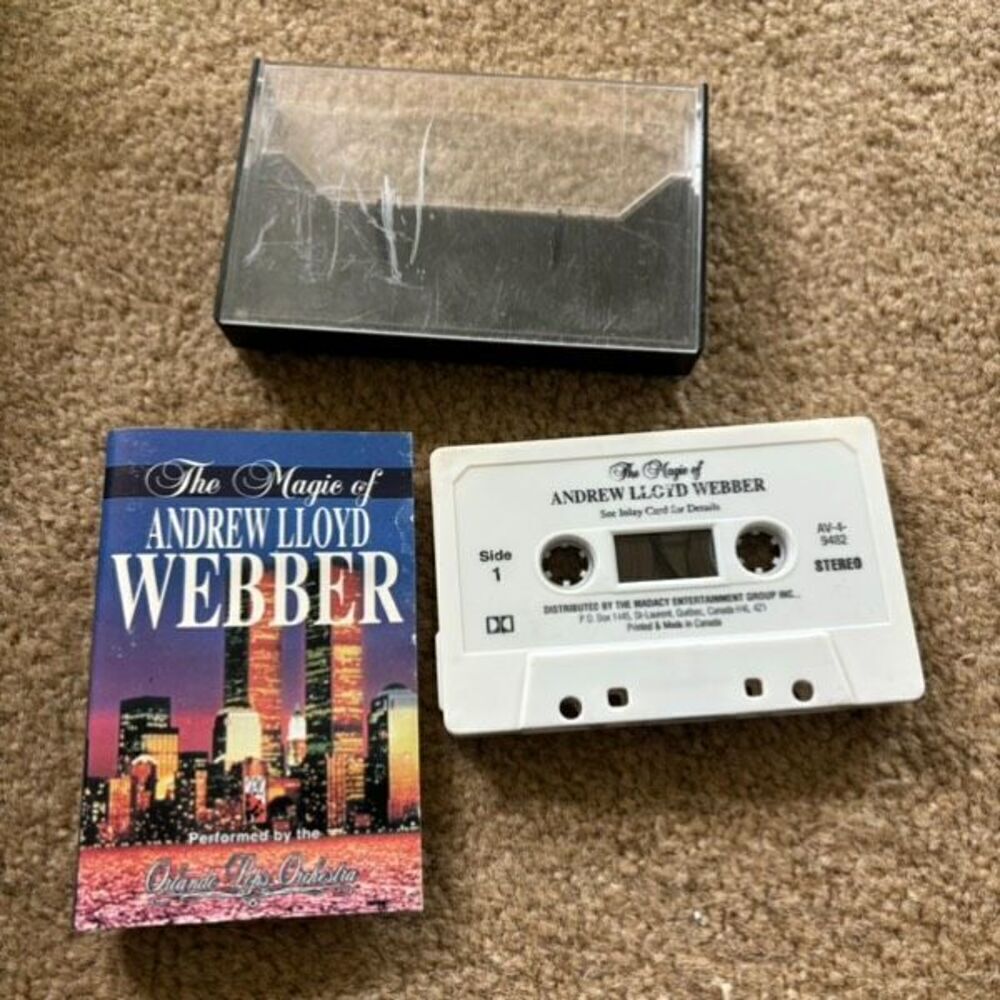 The Magic Of Andrew Lloyd Webber 1997 Cassette Tape